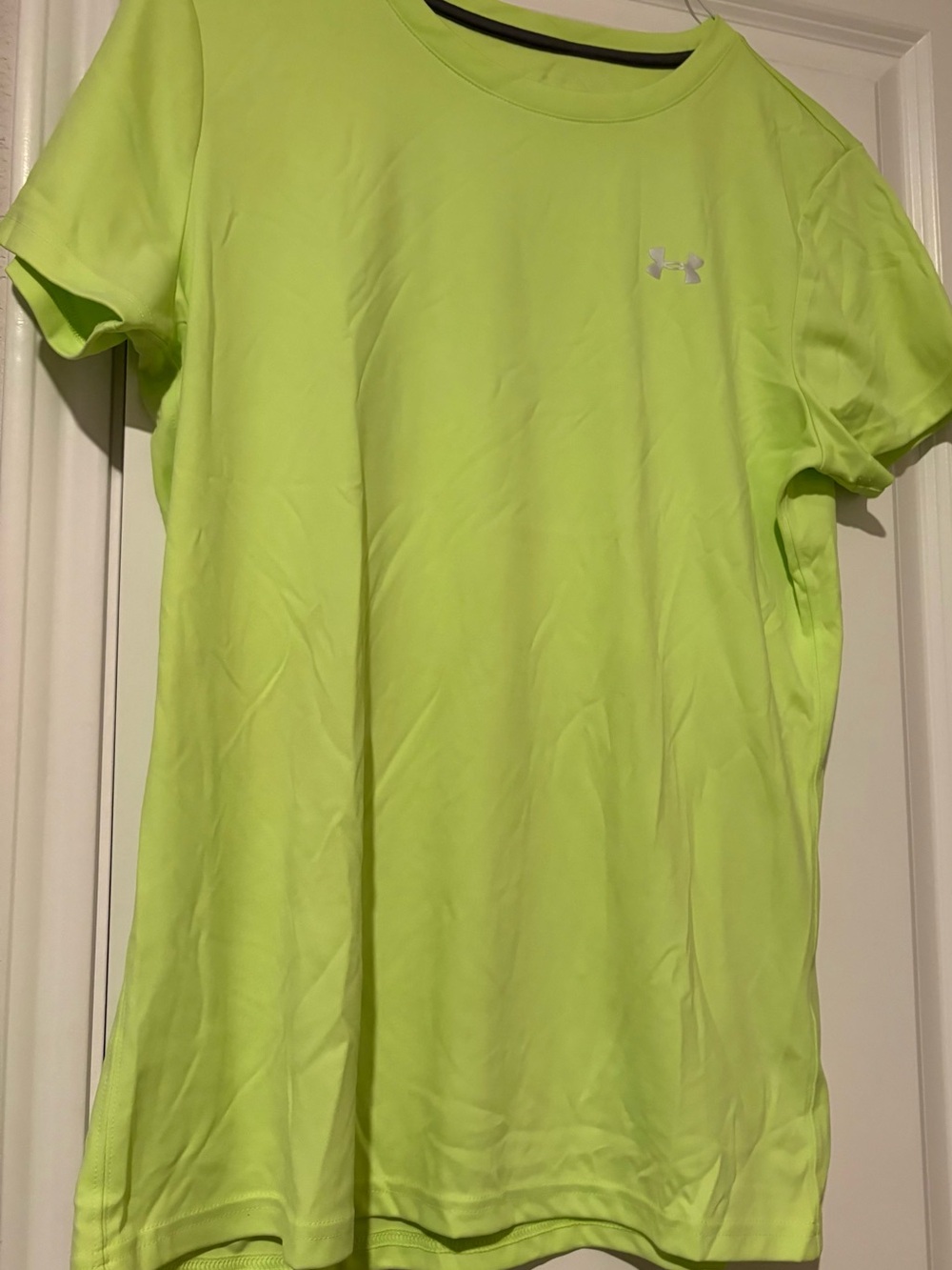Under Armour Neon Lime Short Sleeve Athletic Tee